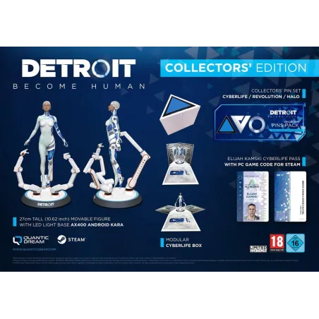 Detroit Become Human Edycja Kolekcjonerska Gra Pc