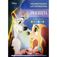 DISNEY ZWIERZĘTA. KOLOROWANKA ANTYSTRESOWA