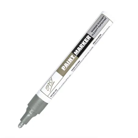 Marker Olejowy Srebrny Do Renowacji Pomników Easy Stationery Marker Olejowy Srebrny Do Renowacji Pomników Easy Stationery