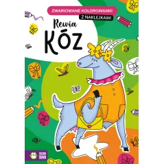 REWIA KÓZ ZWARIOWANE KOLOROWANKIm 4+ - Zielona Sowa