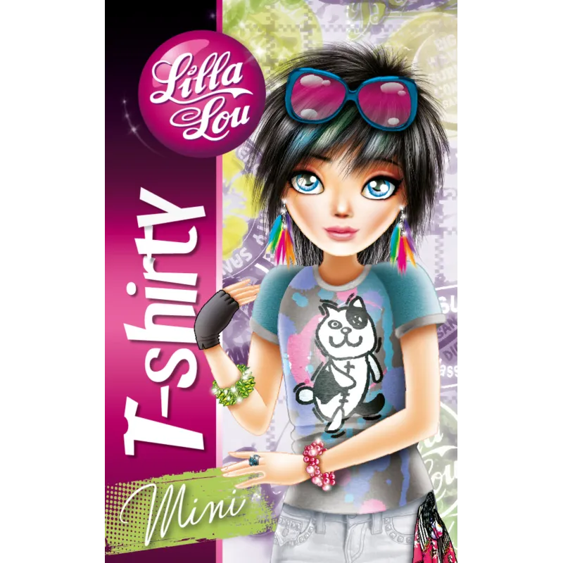 LILLA LOU MINI SZKICOWNIK PROJEKTANTKI T-SHIRTS - Wilga