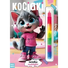 KOCIAKI. GIGANTYCZNY NEONOWY MAZAK. MARKER MODUŁOWY