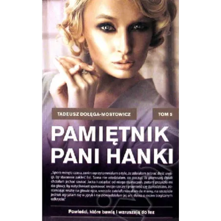 PAMIĘTNIK PANI HANKI Tadeusz Dołęga-Mostowicz - PI