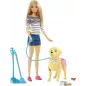 Lalka Barbie Spacer Z Pieskiem Czyścioszkiem Mattel 3+