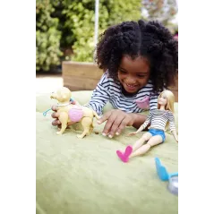 LALKA BARBIE SPACER Z PIESKIEM CZYŚCIOSZKIEM MATTEL 3+