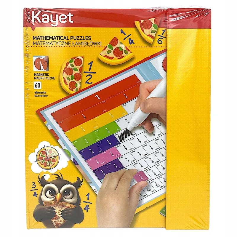 MATEMATYCZNE ŁAMIGŁÓWKI MAGNETYCZNE KAYET MATEMATYCZNE ŁAMIGŁÓWKI MAGNETYCZNE KAYET