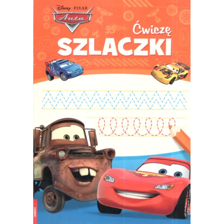 DISNEY AUTA ĆWICZĘ SZLACZKI 3+ - Ameet
