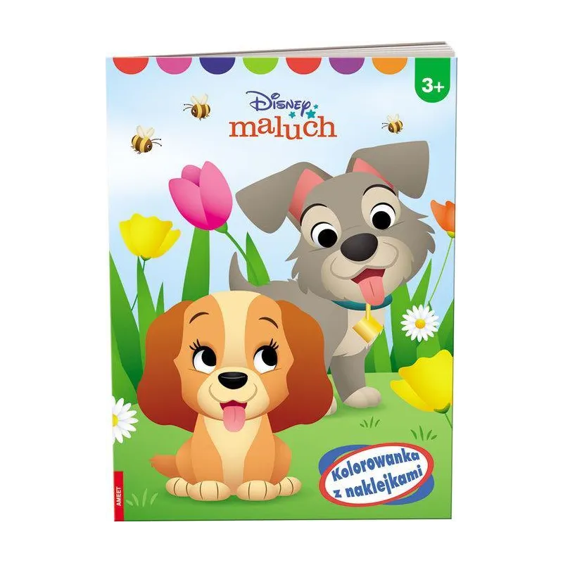 DISNEY MALUCH KOLOROWANKA Z NAKLEJKAMI 3+ - Ameet DISNEY MALUCH KOLOROWANKA Z NAKLEJKAMI 3+ - Ameet