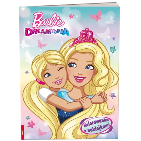 Barbie Dreamtopia Kolorowanka Z Naklejkami