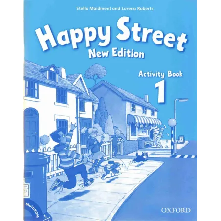 Happy Street New 1 SP Activity Book Język angielski  CD Stella Maidment