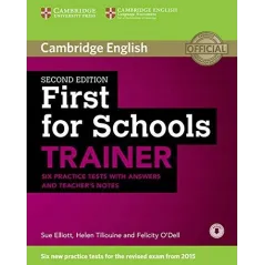 FIRST FOR SCHOOLS TRAINER FOR