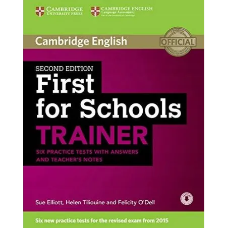 FIRST FOR SCHOOLS TRAINER FOR