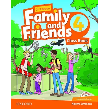 Family  Friends 2E 4 CB PK MultiRom