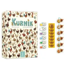 KURNIK GRA KARCIANA 4+