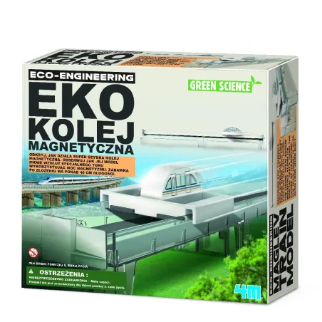 EKO KOLEJ MAGNETYCZNA ZESTAW KREATYWNY 8+