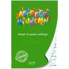 ZESZYT 32 KARTKI W TRZY LINIE + ZASADY PISOWNI NA MARGINESIE A5 GATIS