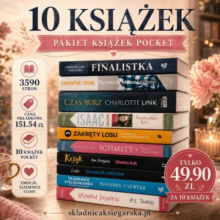 PAKA KSIĄŻKOMANIAKA 10 KSIĄŻEK POCKET | MOCNE HISTORIE KOBIET, SEKRETY, DRAMATY I PRAWDZIWE LOSY