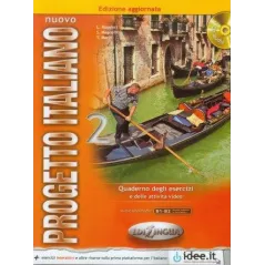 Nuovo Progetto italiano 2 Ćwiczenia  2CD poziom B1B2 Magnelli Sandro, Marin Telis