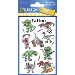 TATUAŻE DLA DZIECI DINOZAURY