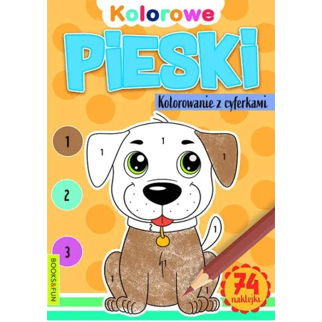 PIESKI KOLOROWANIE Z CYFERKAMI - Books and Fun
