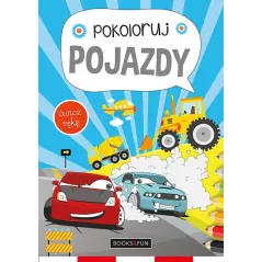 POJAZDY. POKOLORUJ