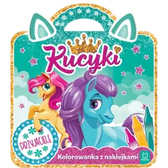 KUCYKI PRZYJACIELE KOLOROWANKA Z NAKLEJKAMI - Aksjomat