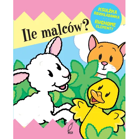 ILE MALCÓW KSIĄŻKA ROZKŁADANA RUCHOME ELEMENTY - Wilga