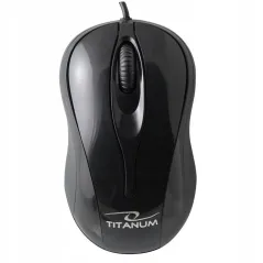 MYSZ KOMPUTEROWA HORNET USB PRZEWODOWA OPTYCZNA CZARNA TITANUM