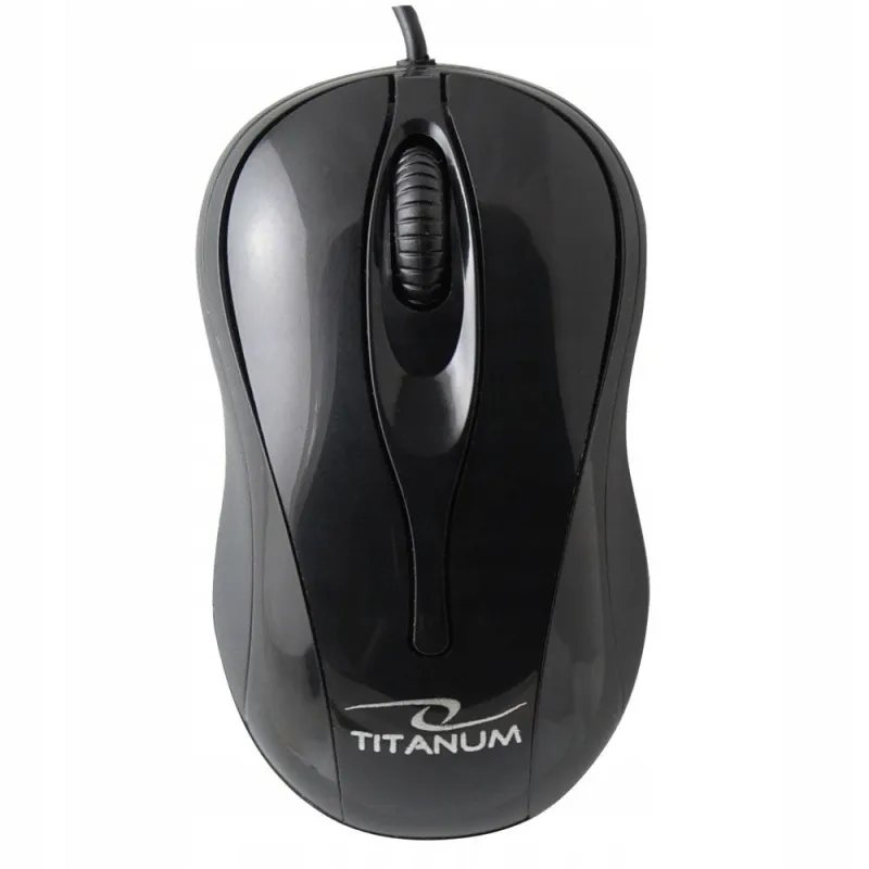 MYSZ KOMPUTEROWA HORNET USB PRZEWODOWA OPTYCZNA CZARNA TITANUM