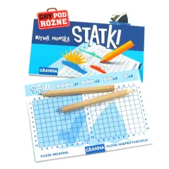 STATKI BITWA MORSKA GRA PODRÓŻNA GRANNA 7+