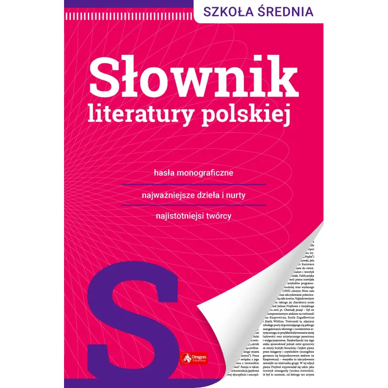 SŁOWNIK LITERATURY POLSKIEJ - Dragon
