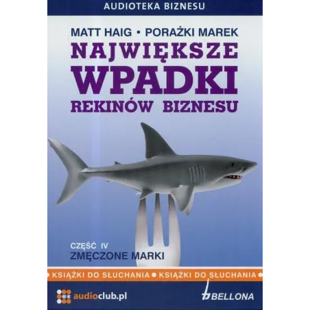NAJWIĘKSZE WPADKI REKINÓW BIZNESU 4 AUDIOBOOK CD MP3 - Bellona