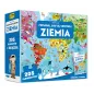 Puzzle Poznawaj Baw Się Odkrywaj Ziemia 205 Elementów Wilga 6+