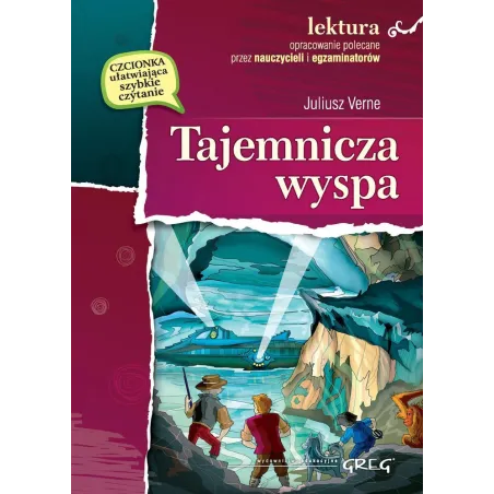 TAJEMNICZA WYSPA Juliusz Verne - Greg