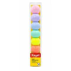 ZAKREŚLACZE MINI PIŁKI NEON I PASTEL 6 KOLORÓW KAYET
