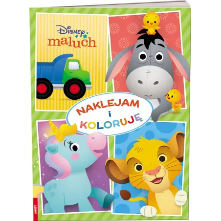 Disney Maluch Naklejam I Koloruję Disney Maluch Naklejam I Koloruję