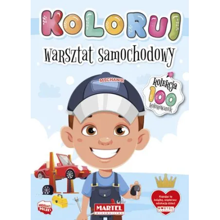WARSZTAT SAMOCHODOWY. KOLORUJ