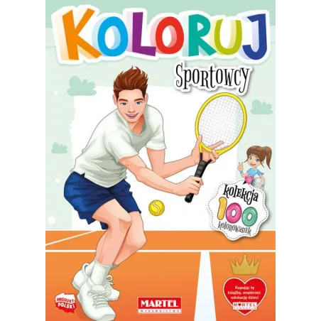 SPORTOWCY. KOLORUJ