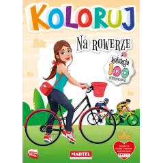 NA ROWERZE. KOLORUJ