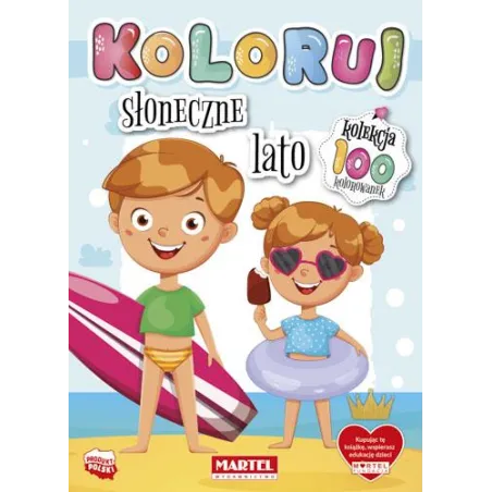 SŁONECZNE LATO. KOLORUJ