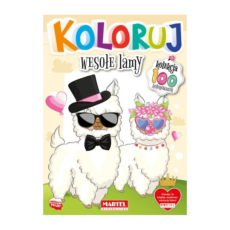 WESOŁE LAMY. KOLORUJ WESOŁE LAMY. KOLORUJ