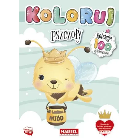 PSZCZOŁY. KOLORUJ