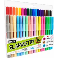 FLAMASTRY LOOZZ 36 KOLORÓW ST. MAJEWSKI