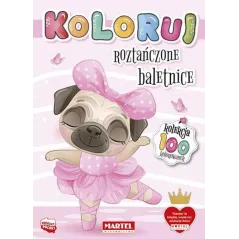 ROZTAŃCZONE BALETNICE. KOLORUJ