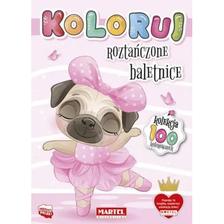 ROZTAŃCZONE BALETNICE. KOLORUJ