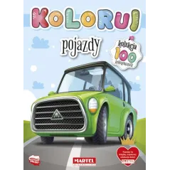 POJAZDY. KOLORUJ