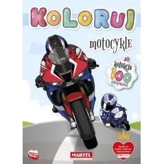 MOTOCYKLE. KOLORUJ
