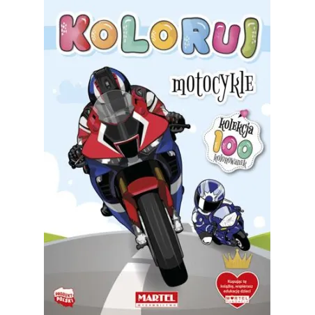 MOTOCYKLE. KOLORUJ