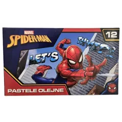 PASTELE OLEJNE SPIDER-MAN 12 KOLORÓW ST. MAJEWSKI