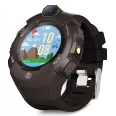 SMARTWATCH DLA DZIECKA Z GPS WI-FI FOREVER KIDS KW-400 CZARNY
